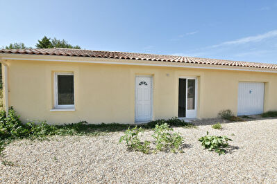 Plain pied neuf de trois chambres sur Bergerac a proximite des commerces de La Cavaille dans un quartier en plein essor !