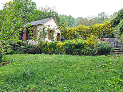 Bord du Loir avec Cabane amenagee