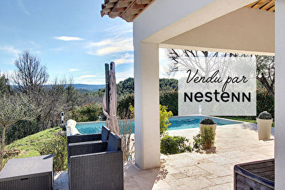 EXCLUSIVITE ! Villa de 120m2 avec piscine situee sur 2500m2 de terrain - VUE DOMINANTE
