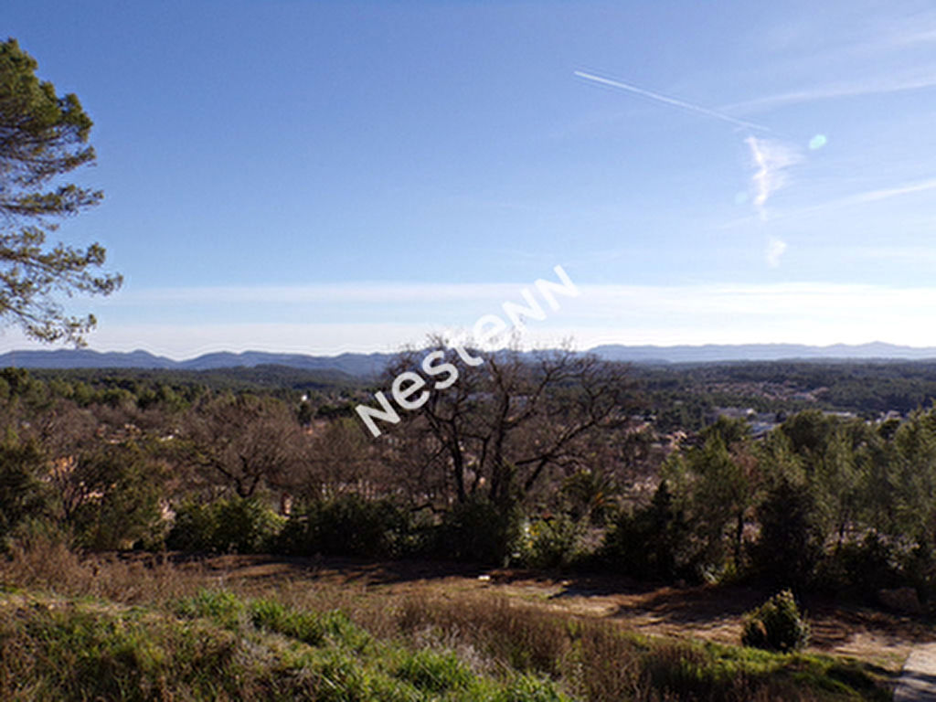 Terrain Draguignan 1068m2 - VUE DEGAGEE