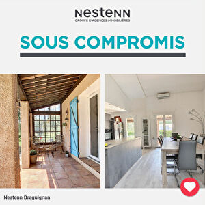 EXCLUSIVITE ! FLAYOSC Maison 95 m2 sur 1245 m2 PLAT
