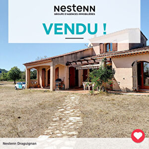 EXCLUSIVITE - Villa Draguignan 4 pieces - 7500m2 de terrain avec PISCINE et GARAGE