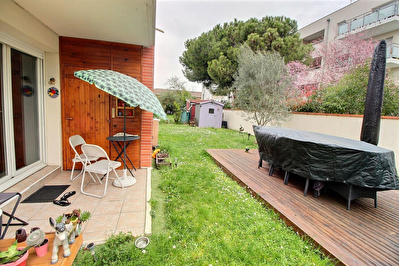 appartement T3 avec jardin proche Aucamville