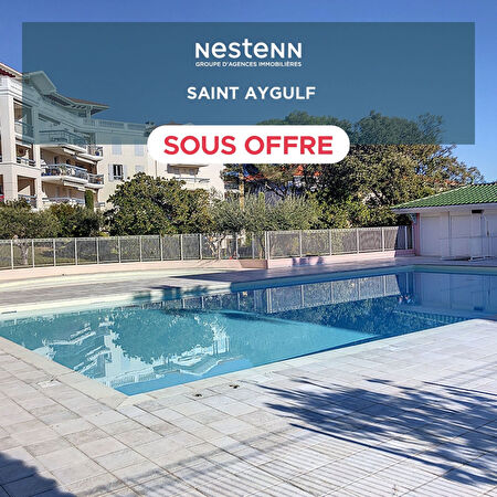 SAINT-AYGULF Appartement 2 pieces en RDJ, garage, piscine