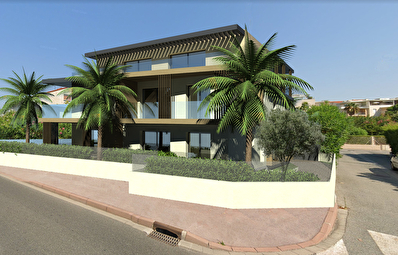 FREJUS PLAGE - PORT-FREJUS T3 avec Belle TERRASSE et 1 parking