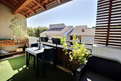Appartement Meyreuil 3 pieces 60.43 m2 terrasse 12m2