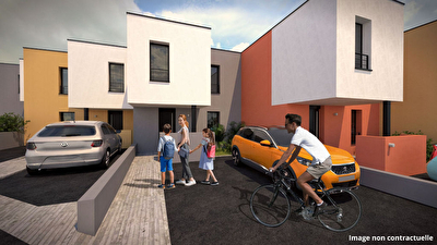 Gardanne-rez de jardin 4 pieces 83.35 m2 avec jardin (lot 5)