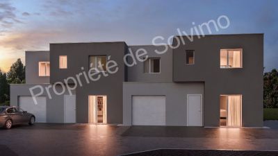 Maison individuelle neuve MOREAU 3 ou 4 chambres Guenange