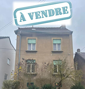 Maison a renover a Yutz 93.11 m2, jardin et garage.