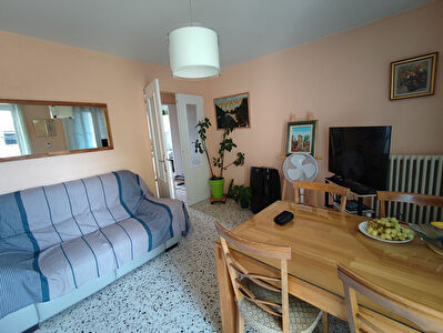 Appartement T2 de 45m2 avec balcons et cave