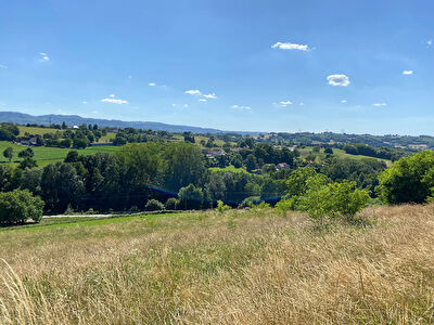 Terrain de 2650 m2 avec vue degagee
