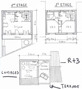 TERRAIN CONSTRUCTIBLE MONTREUIL - 75 m2
