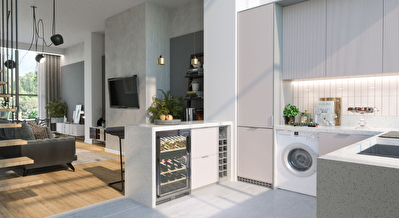 BAS MONTREUIL, AVENUE DU PRESIDENT WILSON LIMITE VINCENNES, PROGRAMME VILLA WILSON, TRIPLEX DE 119M2 AVEC JARDIN PRIVATIF DE 51M2
