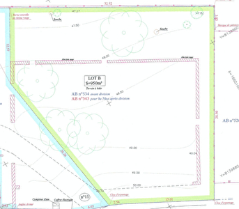 Terrain Cely en Biere 950 m2