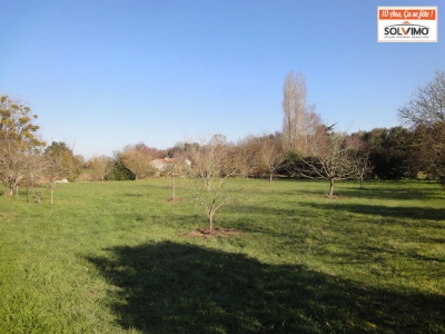 Terrain a batir constructible - Trizay 1300 m2 hors lotissement