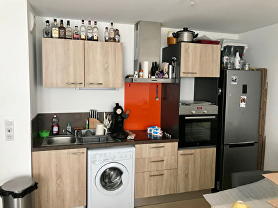 Appartement T2 CV Rochefort 51 m2 terrasse