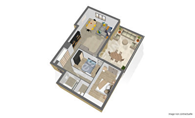 Appartement neuf Saint Maur 3 pieces 67.3 m2