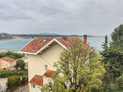 Appartement Bandol 1 piece de 20 m2 pleine vue mer avec place de parking