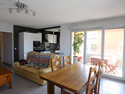 Pompertuzat 31450, Charmant T3 de 63.58m2 en dernier etage - terrasse - double garage en sous sol