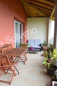 Pompertuzat 31450 appartement T3 67 m2 en dernier etage - terrasse - Double garage ferme - parking