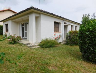 Maison Ramonville Saint Agne T4 de plain pied au calme avec garage et jardin