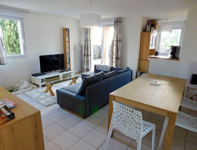 Tournefeuille 31170 secteur La Paderne appartement T3 62.43 m2 avec jardin privatif 34m2, 2 parkings, sans vis a vis