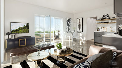 Toulouse Saint Martin du Touch 31300- Appartement T3 - 68 m2 avec une terrasse de 14.35, une place de parking sous sol