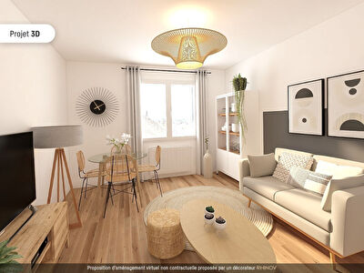 Valence - T2 de 60 m2 avec ascenseur et cave proche centre ville