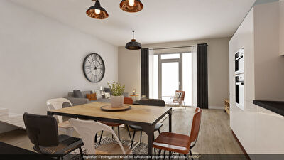 DUPLEX en plateau Valence Centre ville Lamartine-parking et terrasse-Prevoir travaux