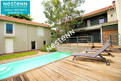 Maison 7 pieces 186m2 avec piscine et dependances