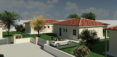 Belle villa sur plan au calme