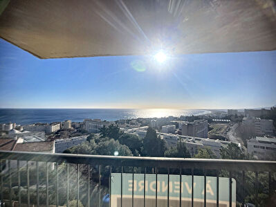 Appartement 4 pieces Bastia sud vue mer imprenable