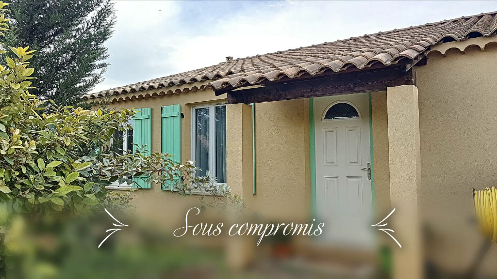 photos n°1 Villa T5 de 104m² de plain pied avec garage sur terrain clos de 570m² - Périphérie Brignoles