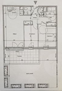 Appartement Mondeville 3 pieces 58.44 m2
