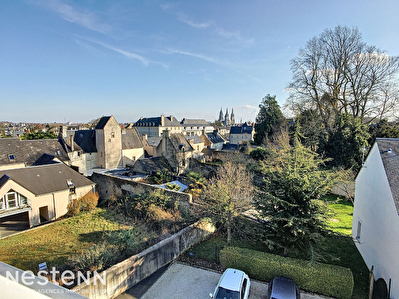 Rare Bayeux centre ville Appartement dernier etage 98m2 avec grande terrasse