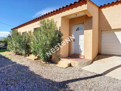 Villa plain pied 4 pieces avec garage en 3 faces