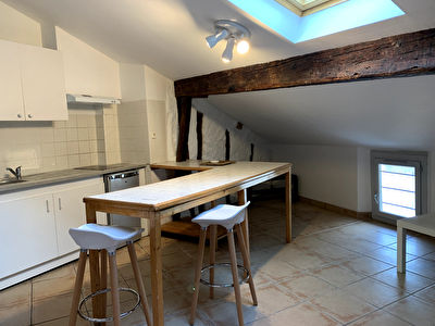 A LOUER FOIX APPARTEMENT MEUBLE DE TYPE 1BIS