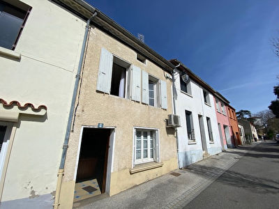 PAMIERS : QUARTIER SOUS PREFECTURE : MAISON DE VILLE A VENDRE TYPE 3 DE 85 M2 + 40 M2 DE COMBLES