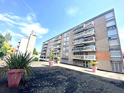PAMIERS : APPARTEMENT DE TYPE 3 A VENDRE DANS RESIDENCE SECURISEE AVEC ASCENSEUR ET BALCON