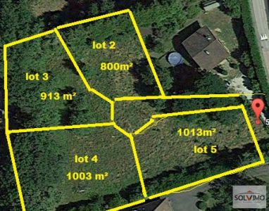 VETRAZ MONTHOUX, Terrain constructible 1013m2