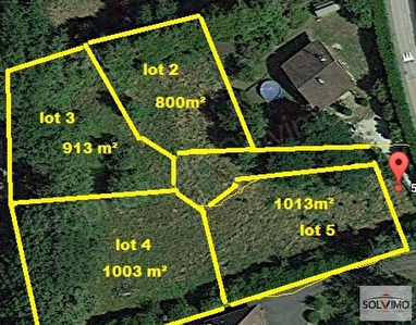 VETRAZ MONTHOUX, Terrain constructible 1013m2