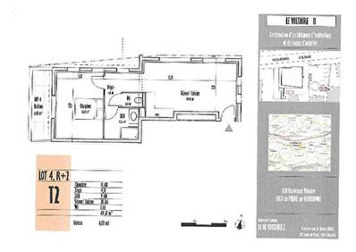 Appartement La Penne Sur Huveaune 2 pieces 49.61 m2