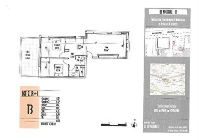 Appartement La Penne Sur Huveaune 3 pieces 62.56 m2