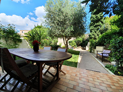 Istres, Maison T4, 3 chambres, garage et jardin