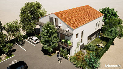 Appartement T4 de 93.67 avec terrasse plus jardin .Copropriete de 3Lots.