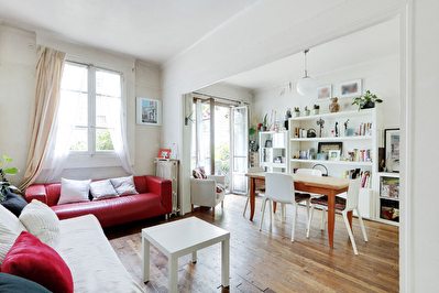 75020 Gambetta - Appartement donnant sur un grand jardin privatif