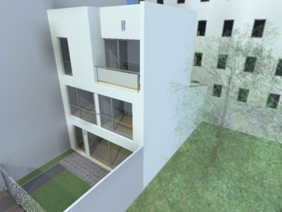 Maison de ville neuve de 102 m2+ 50 m2 de jardin