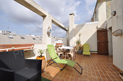 Appartement Marseille (13010) 2 pieces 47,42 m2 + terrasses 22m2 et 11m2