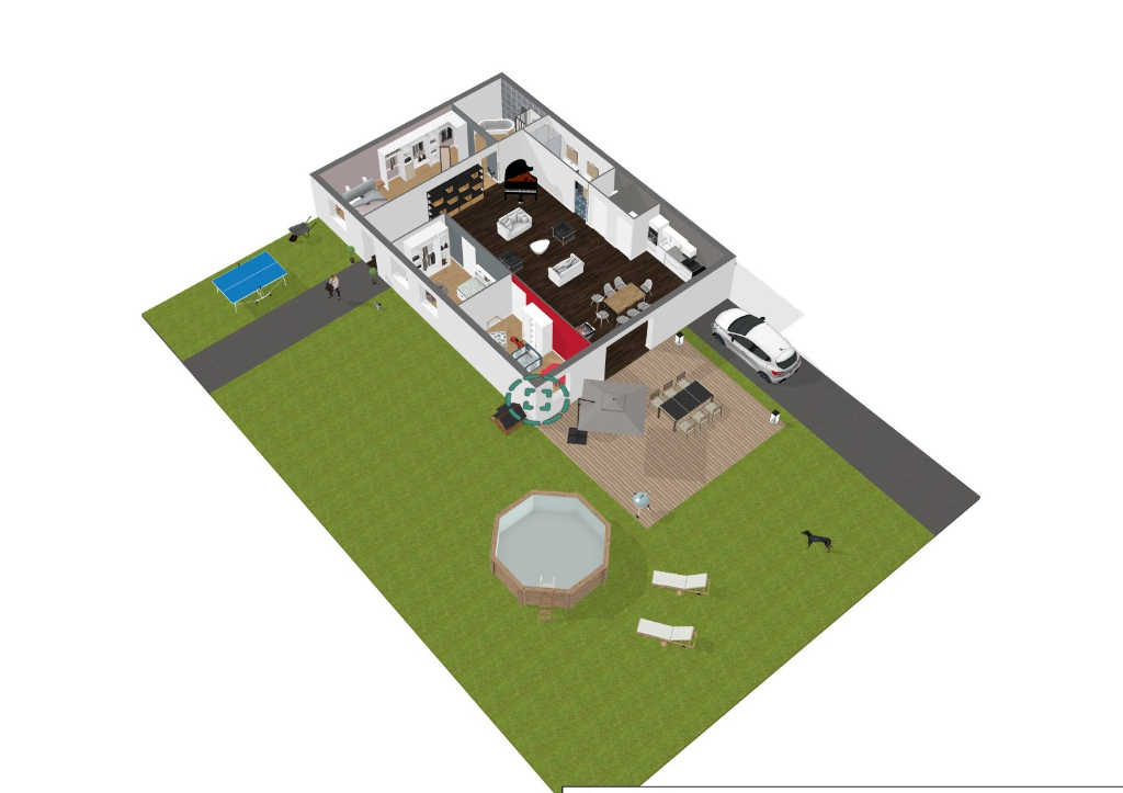 MAISON MONTAMISE 140 M² MAISON MONTAMISE 140 M²