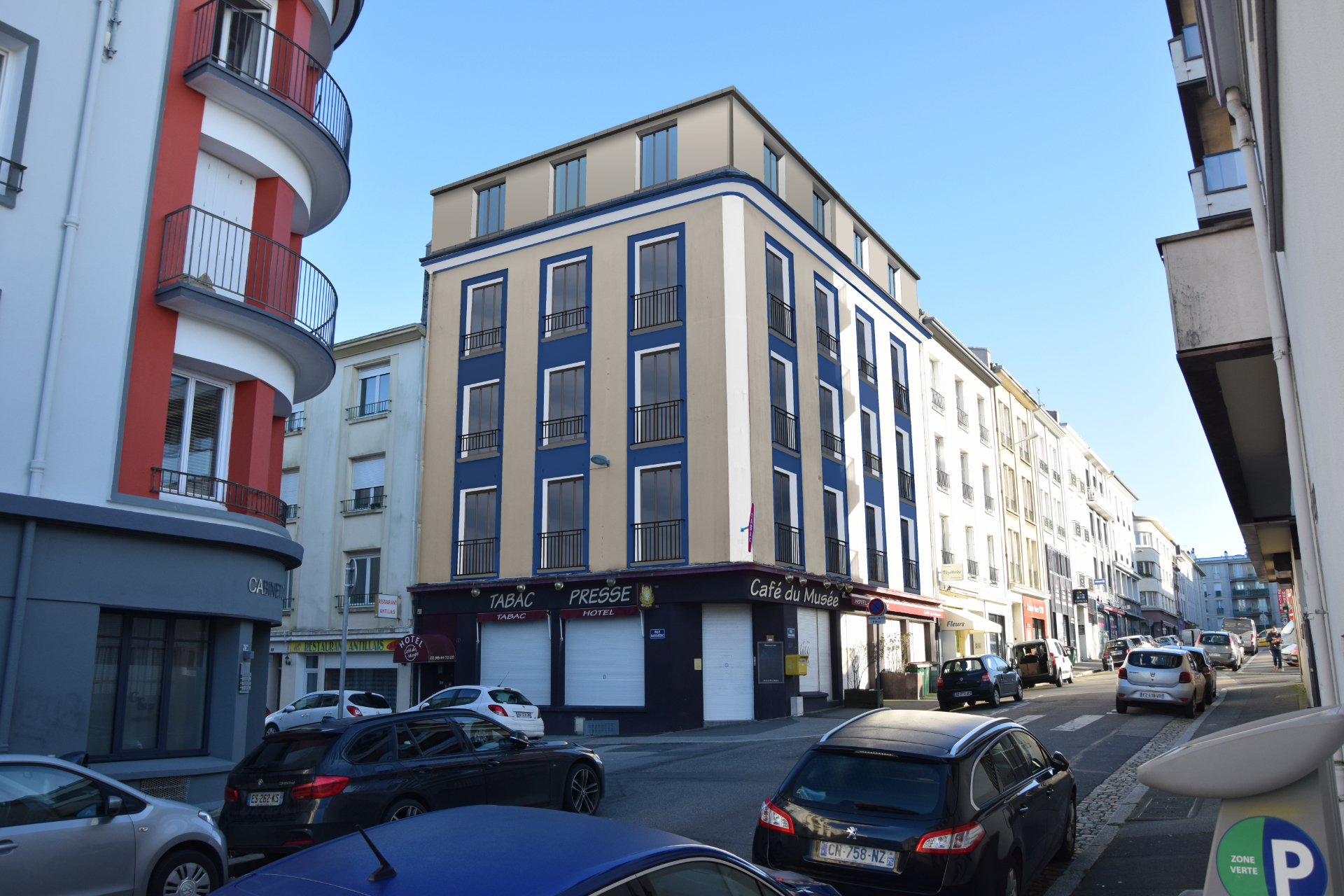 Centre Siam, T4 neuf avec ascenseur Centre Siam, T4 neuf avec ascenseur